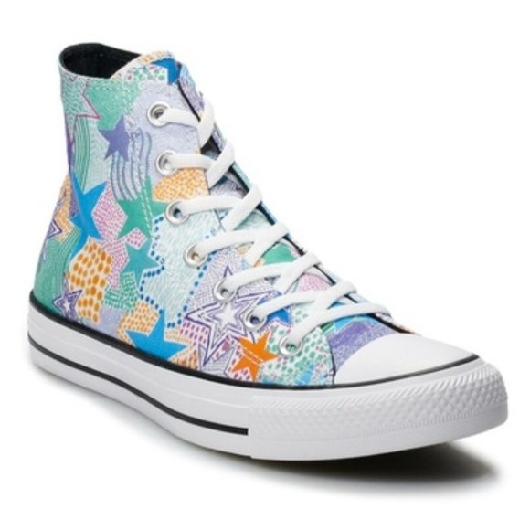 Converse Shoes - 🚨SOLD🚨NEW Converse CTAS Mosaic High Top Sneakers